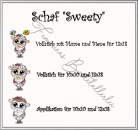 Schaf Sweety (10x10 ; 18x13 - Vollstich und Applikation)